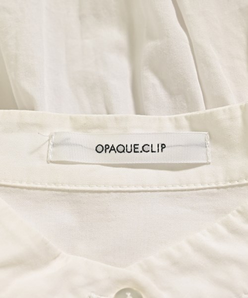 OPAQUE.CLIP（オペークドットクリップ）ブラウス 白 サイズ:F レディース/2200658716027