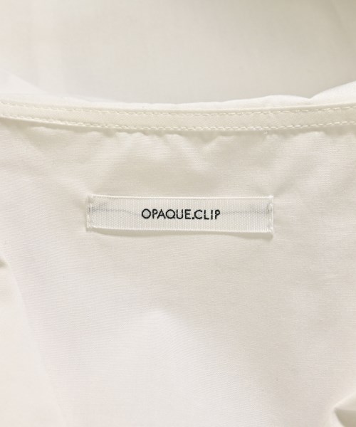 OPAQUE.CLIP（オペークドットクリップ）ブラウス 白 サイズ:36(S位) レディース/2200658716034