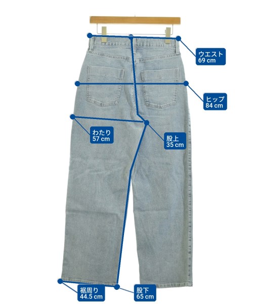 OPAQUE.CLIP（オペークドットクリップ）デニムパンツ 青 サイズ:38(M位) レディース/2200657740016