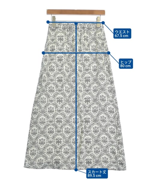 OPAQUE.CLIP（オペークドットクリップ）ロング・マキシ丈スカート グレー サイズ:38(M位) レディース/2200656846030