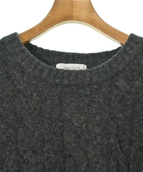 OPAQUE.CLIP（オペークドットクリップ）ニット・セーター グレー サイズ:L レディース/2200658962028