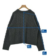 OPAQUE.CLIP（オペークドットクリップ）ニット・セーター グレー サイズ:L レディース/2200658962028