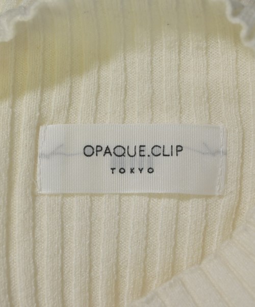 OPAQUE.CLIP（オペークドットクリップ）ニット・セーター 白 サイズ:L レディース/2200656988037