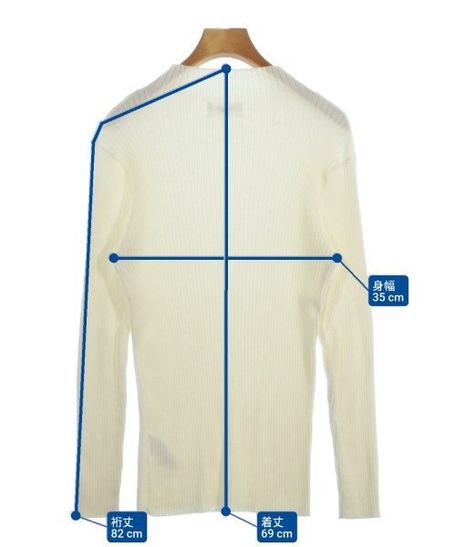 OPAQUE.CLIP（オペークドットクリップ）ニット・セーター 白 サイズ:L レディース/2200656988037