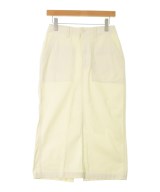 OPAQUE.CLIP（オペークドットクリップ）ひざ丈スカート 白 サイズ:38(M位) レディース/2200662328056