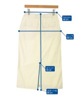 OPAQUE.CLIP（オペークドットクリップ）ひざ丈スカート 白 サイズ:38(M位) レディース/2200662328056