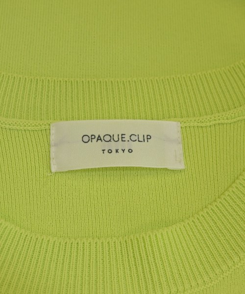 OPAQUE.CLIP（オペークドットクリップ）ニット・セーター 緑 サイズ:M レディース/2200711387089