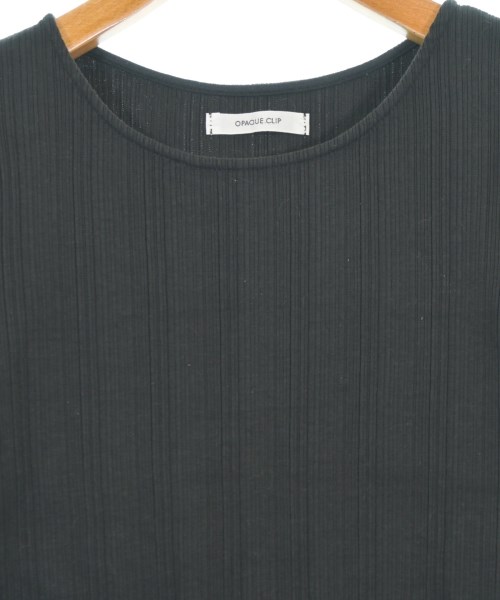 OPAQUE.CLIP（オペークドットクリップ）Tシャツ・カットソー 黒 サイズ:38(M位) レディース/2200708898086