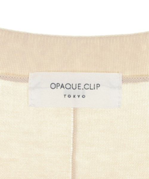 OPAQUE.CLIP（オペークドットクリップ）カーディガン ベージュ サイズ:38(M位) レディース/2200711876026