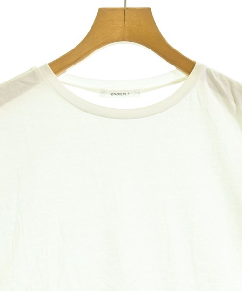 OPAQUE.CLIP（オペークドットクリップ）Tシャツ・カットソー 白 サイズ:M レディース/2200708155035