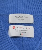 OPAQUE.CLIP（オペークドットクリップ）ニット・セーター 青 サイズ:38(M位) レディース/2200708804117