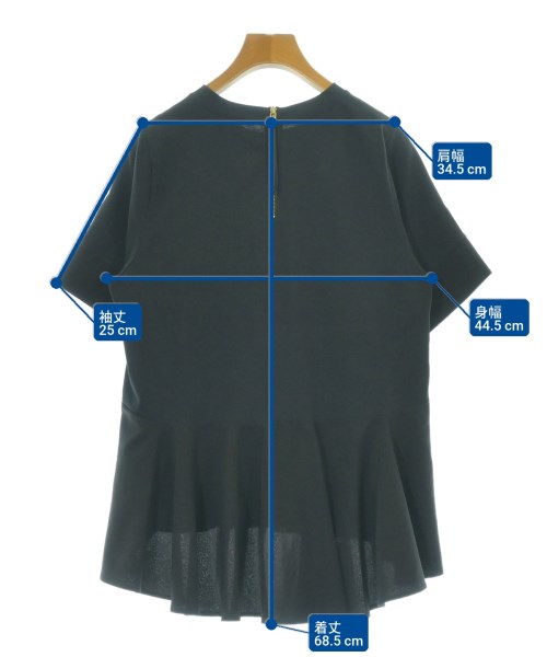 OPAQUE.CLIP（オペークドットクリップ）Tシャツ・カットソー 黒 サイズ:F レディース/2200710198082