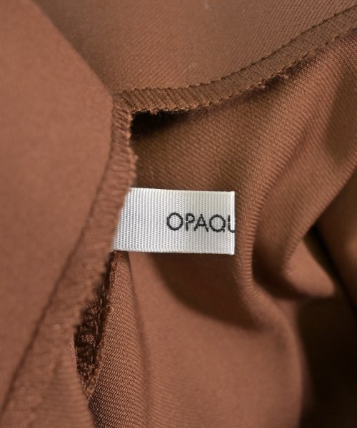OPAQUE.CLIP（オペークドットクリップ）ロング・マキシ丈スカート 茶 サイズ:M レディース/2200713679076
