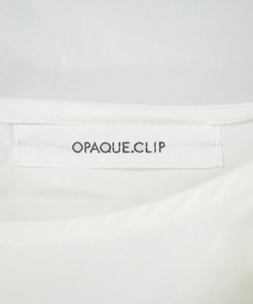 OPAQUE.CLIP（オペークドットクリップ）ブラウス 白 サイズ:38(M位) レディース/2200708002117