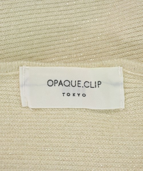 OPAQUE.CLIP（オペークドットクリップ）ニット・セーター 白 サイズ:S レディース/2200712589055