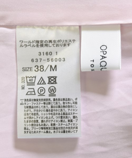 OPAQUE.CLIP（オペークドットクリップ）ワンピース ピンク サイズ:38(M位) レディース/2200715844052