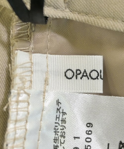 OPAQUE.CLIP（オペークドットクリップ）スラックス ベージュ サイズ:40(L位) レディース/2200712653107