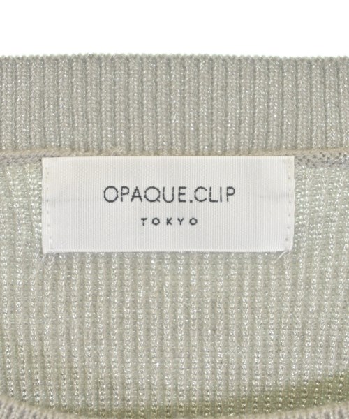 OPAQUE.CLIP（オペークドットクリップ）ニット・セーター グレー サイズ:L レディース/2200712653206