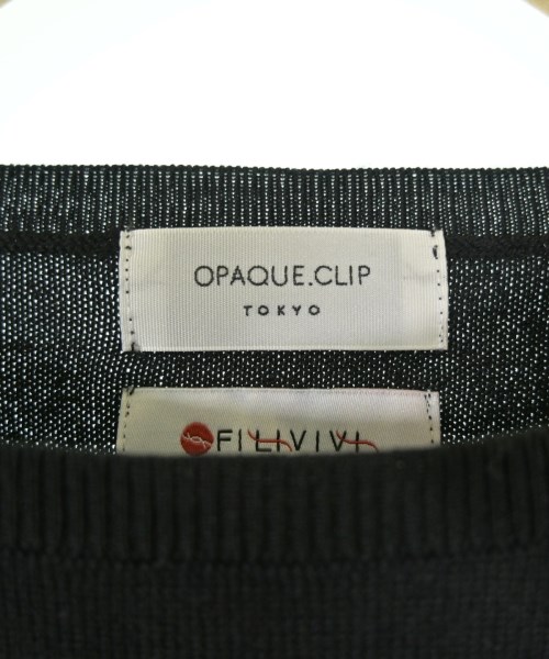 OPAQUE.CLIP（オペークドットクリップ）ニット・セーター 黒 サイズ:38(M位) レディース/2200712653213