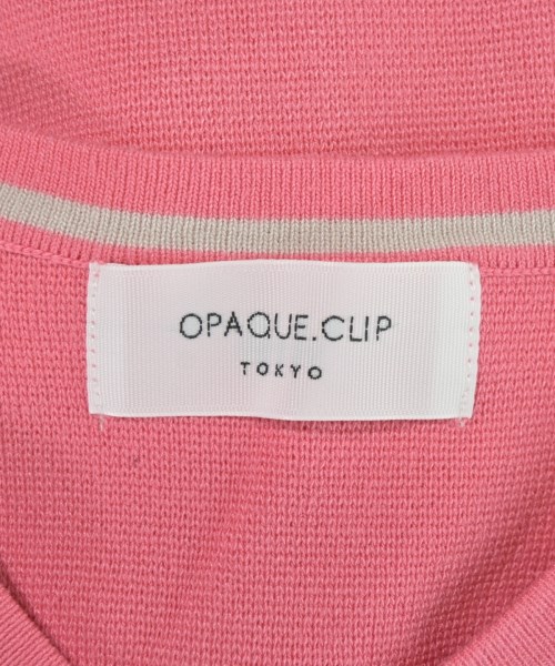 OPAQUE.CLIP（オペークドットクリップ）カーディガン ピンク サイズ:40(L位) レディース/2200712653237