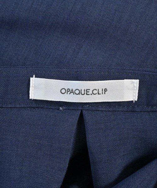OPAQUE.CLIP（オペークドットクリップ）ブラウス 紺 サイズ:40(L位) レディース/2200712653275