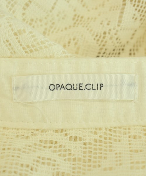 OPAQUE.CLIP（オペークドットクリップ）カジュアルシャツ 白 サイズ:38(M位) レディース/2200712653282