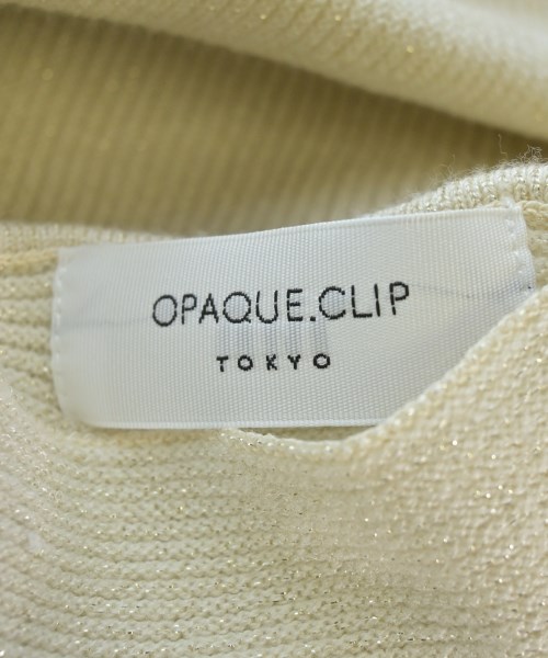 OPAQUE.CLIP（オペークドットクリップ）ニット・セーター 白 サイズ:36(S位) レディース/2200711085107