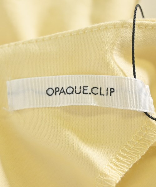 OPAQUE.CLIP（オペークドットクリップ）ブラウス 黄 サイズ:38(M位) レディース/2200714776019