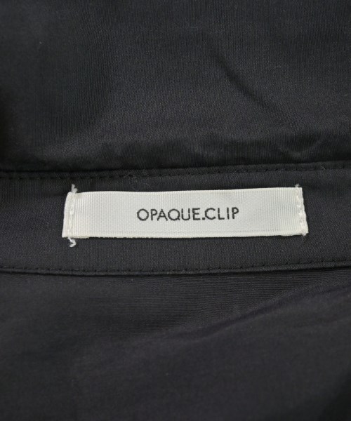 OPAQUE.CLIP（オペークドットクリップ）シャツワンピース 黒 サイズ:38(M位) レディース/2200714115016