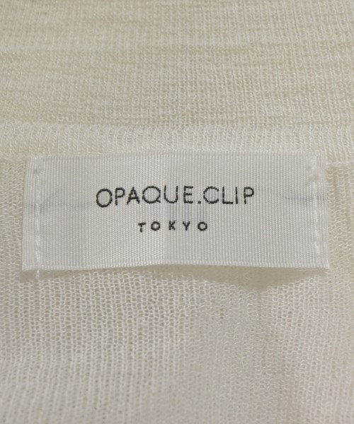 OPAQUE.CLIP（オペークドットクリップ）ニット・セーター 白 サイズ:38(M位) レディース/2200718742034