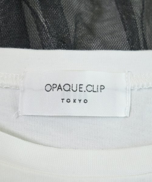 OPAQUE.CLIP（オペークドットクリップ）Tシャツ・カットソー 白 サイズ:L レディース/2200628924131