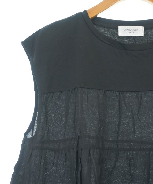 OPAQUE.CLIP（オペークドットクリップ）ノースリーブ 黒 サイズ:L レディース/2200628924162
