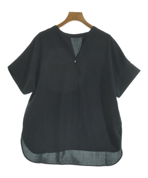 OPAQUE.CLIP(オペークドットクリップ)ブラウス 紺 サイズ:38(M位)/2200628924186