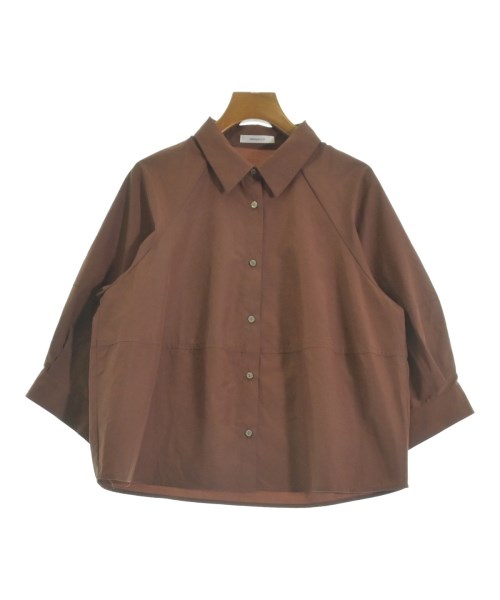 OPAQUE.CLIP(オペークドットクリップ)カジュアルシャツ 茶 サイズ:40(L位)/2200628924193