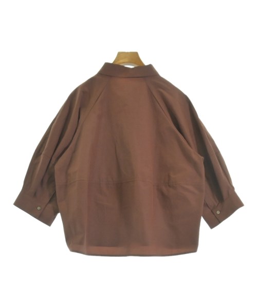 OPAQUE.CLIP（オペークドットクリップ）カジュアルシャツ 茶 サイズ:40(L位) レディース/2200628924193