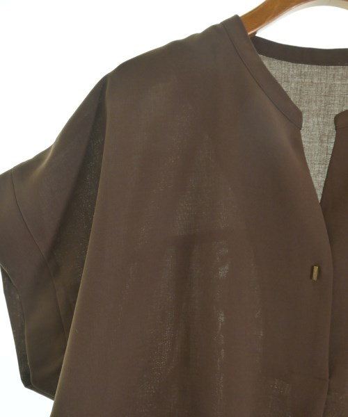 OPAQUE.CLIP（オペークドットクリップ）ブラウス 茶 サイズ:38(M位) レディース/2200628924209