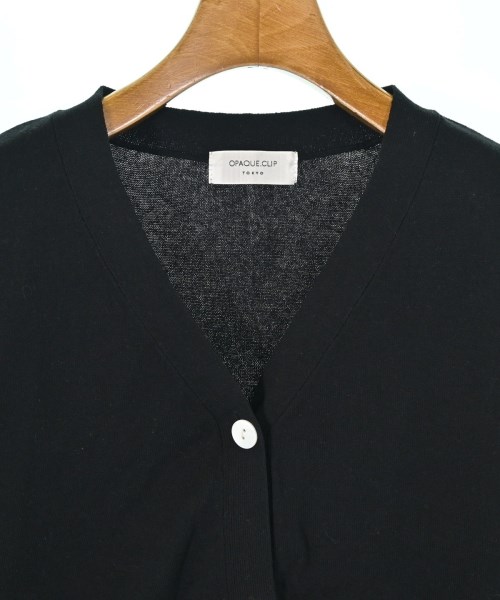 OPAQUE.CLIP（オペークドットクリップ）カーディガン 黒 サイズ:38(M位) レディース/2200628924230