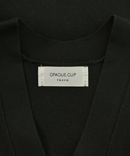 OPAQUE.CLIP（オペークドットクリップ）カーディガン 黒 サイズ:38(M位) レディース/2200628924247