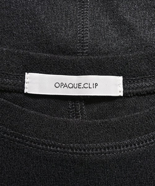 OPAQUE.CLIP（オペークドットクリップ）Tシャツ・カットソー 黒 サイズ:40(M位) レディース/2200628924292