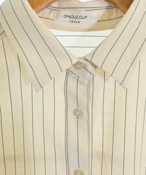 OPAQUE.CLIP（オペークドットクリップ）カジュアルシャツ ベージュ サイズ:38(M位) レディース/2200635417022
