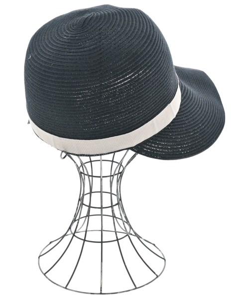 OPAQUE.CLIP（オペークドットクリップ）ストローハット 黒 サイズ:- レディース/2200636475021