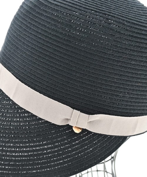 OPAQUE.CLIP（オペークドットクリップ）ストローハット 黒 サイズ:- レディース/2200636475021