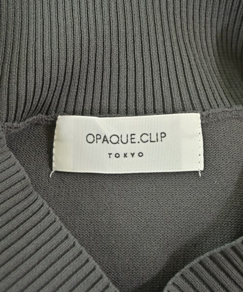 OPAQUE.CLIP（オペークドットクリップ）ニット・セーター グレー サイズ:38(M位) レディース/2200634605086
