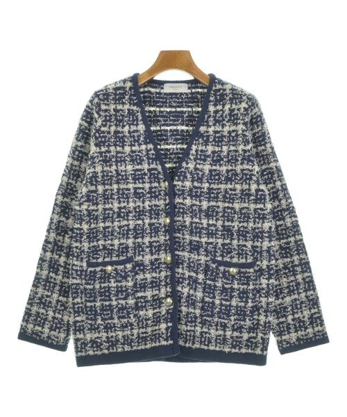 OPAQUE.CLIP(オペークドットクリップ)カーディガン 青 サイズ:38(M位)/2200639064017