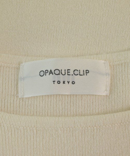 OPAQUE.CLIP（オペークドットクリップ）ニット・セーター 白 サイズ:40(L位) レディース/2200639064031