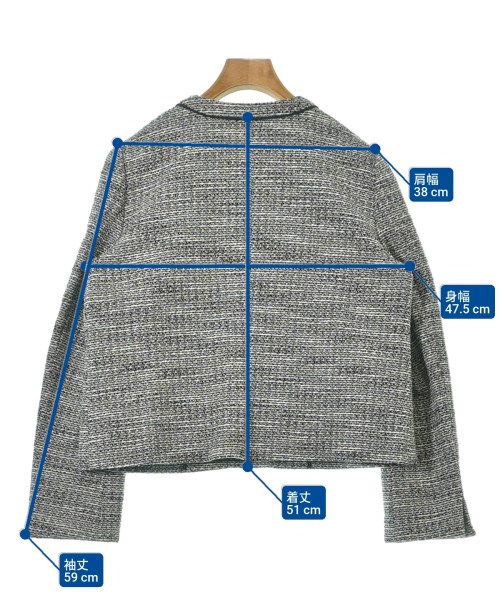 OPAQUE.CLIP（オペークドットクリップ）ジャケット 黒 サイズ:40/L レディース/2200647960110