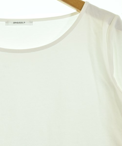OPAQUE.CLIP（オペークドットクリップ）Tシャツ・カットソー 白 サイズ:38(M位) レディース/2200640611064
