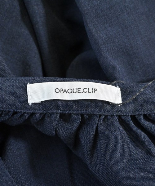OPAQUE.CLIP（オペークドットクリップ）ブラウス 紺 サイズ:38(M位) レディース/2200639516073
