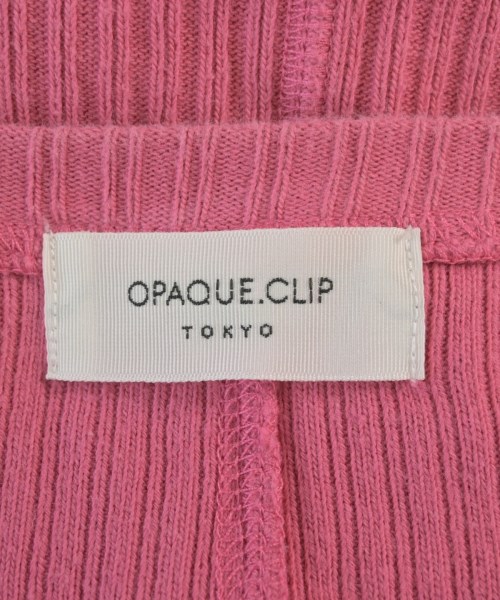 OPAQUE.CLIP（オペークドットクリップ）カーディガン ピンク サイズ:F レディース/2200639358161