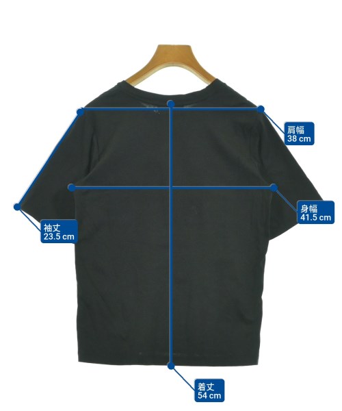 OPAQUE.CLIP（オペークドットクリップ）Tシャツ・カットソー 黒 サイズ:36(S位) レディース/2200639358178